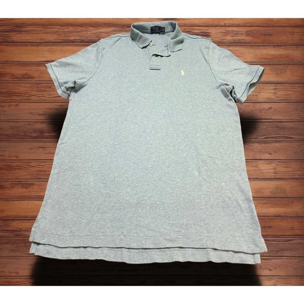 Polo Ralph Lauren Light Blue Short Sleeve Polo Shirt L